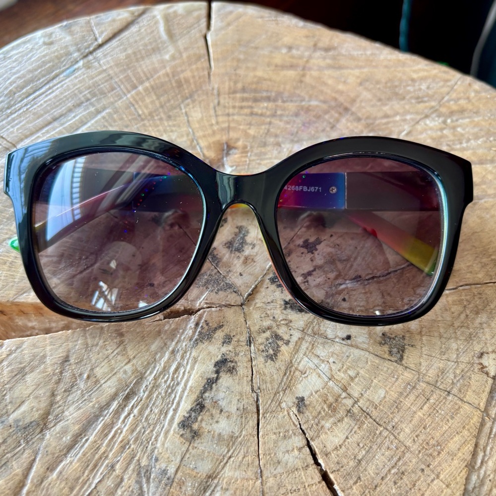 Betsey Johnson Black Sunglasses
